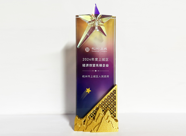 高泰昊能榮獲2024年度上城區(qū)經(jīng)濟(jì)攻堅(jiān)先鋒企業(yè)